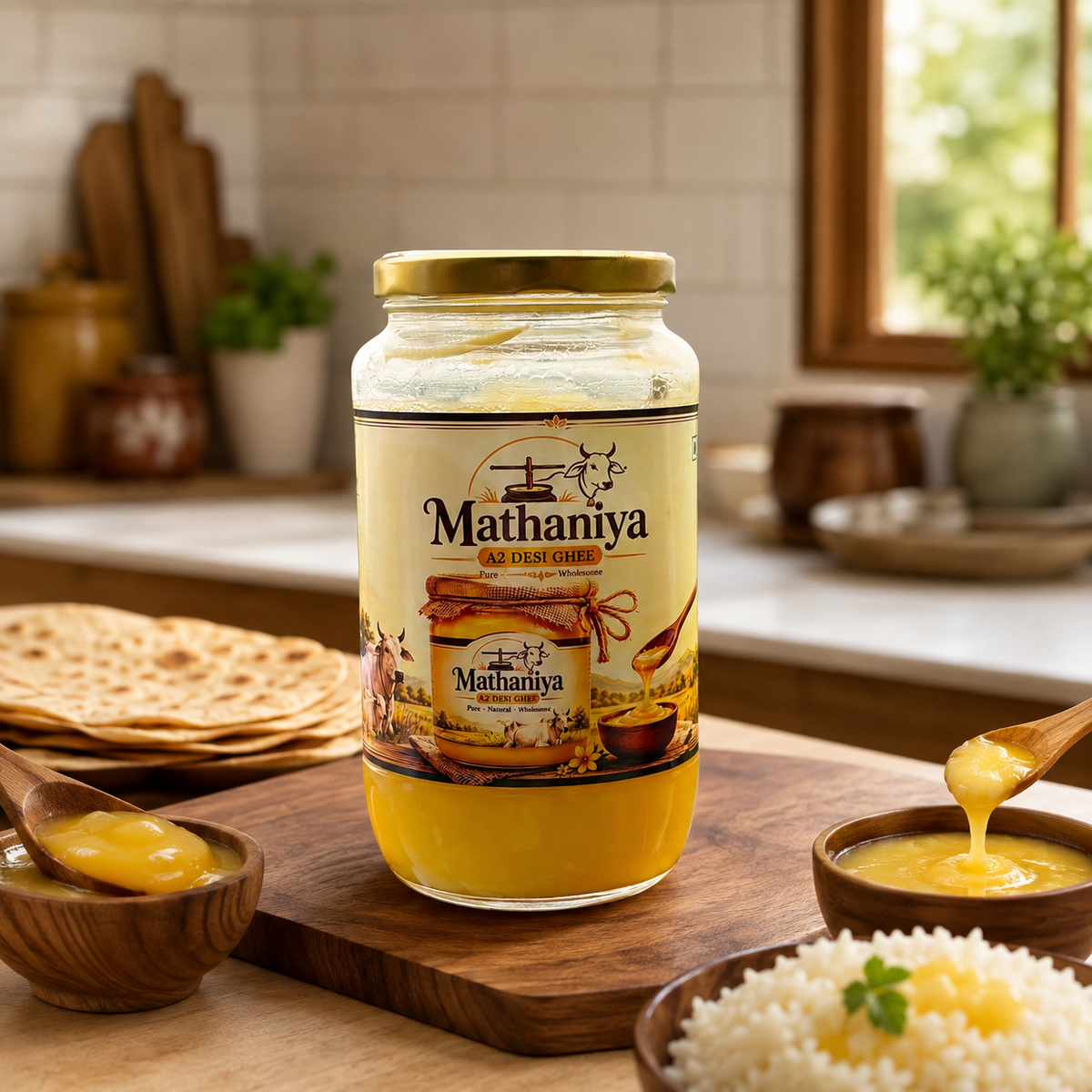 Mathaniya A2 Desi Ghee – Pure, Rich & Traditionally Inspired